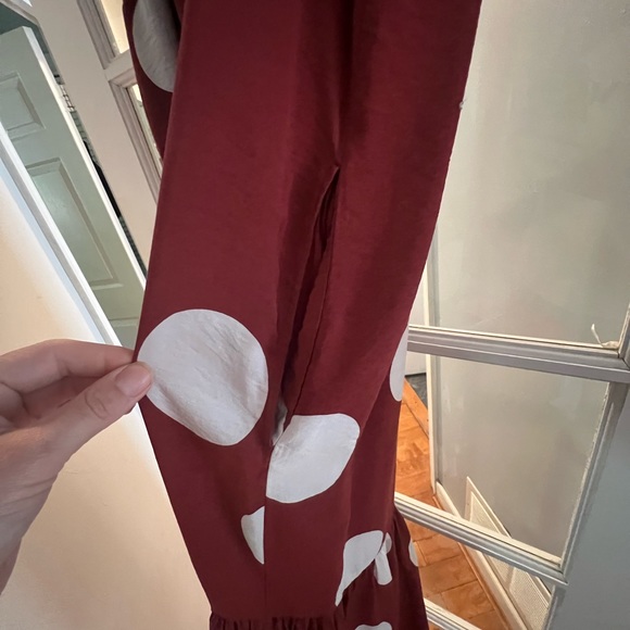 Anthropologie Dress Michaela Flounced Polka Dot Midi Sleeveless Dress XL - Picture 10 of 12